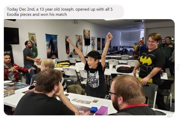 13歲屁孩玩遊戲王卡...起手「五張黑暗大法師」天胡秒殺對手！機率只有1/658008