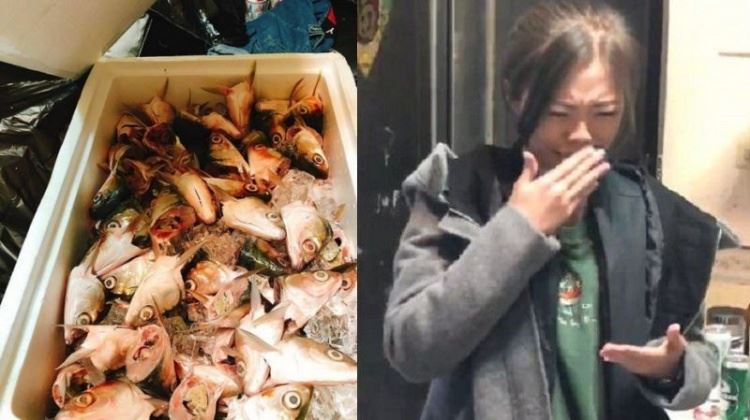 交換禮物給一箱鮮味...開箱「滿滿海鮮味飄出」手指一插入...真的母湯！網笑翻：超幸福 