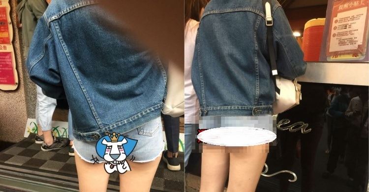 率性熱褲妹買芋頭西米露...：正常發揮！(3P) 
