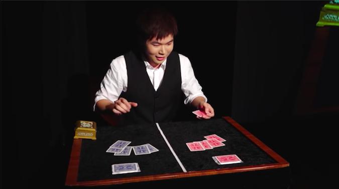 發牌時「瞬間換衣」讓觀眾全驚呼　台灣魔術師用6分鐘摘下「魔術界奧運冠軍」！ 