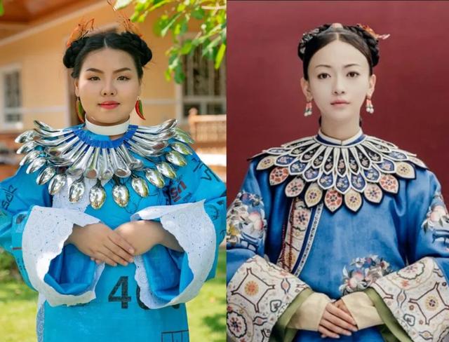 200斤胖妞神模仿，從超模到《延禧攻略》女主角魏瓔珞，150位明星無一倖免，網友驚歎：根本天才