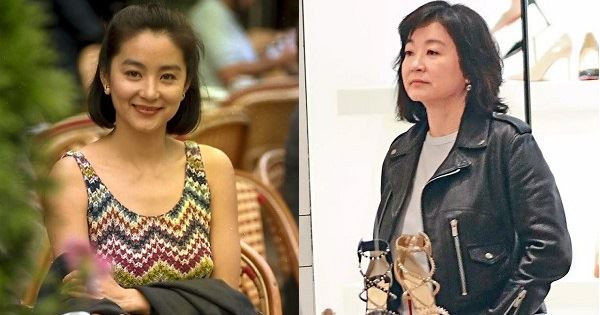  64歲林青霞快速衰老！和女兒逛街，身材嚴重發福，皮衣緊繃，如今連臉蛋也變得認不出了！怎麼越來越.......