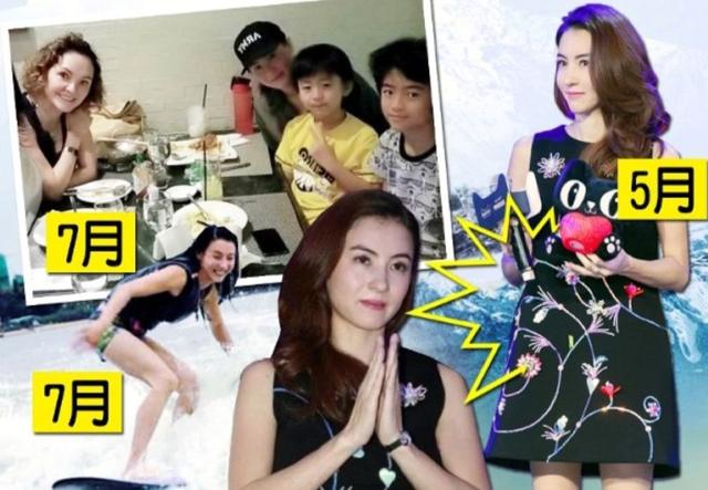 張柏芝被曝「三胎」後現身，全副武裝難掩臃腫疲態，網友：應該是生了!