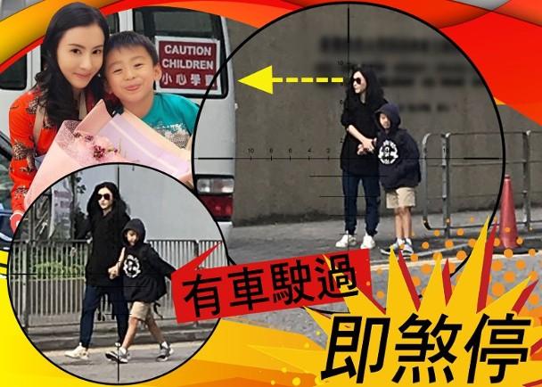 張柏芝被曝「三胎」後現身，全副武裝難掩臃腫疲態，網友：應該是生了!