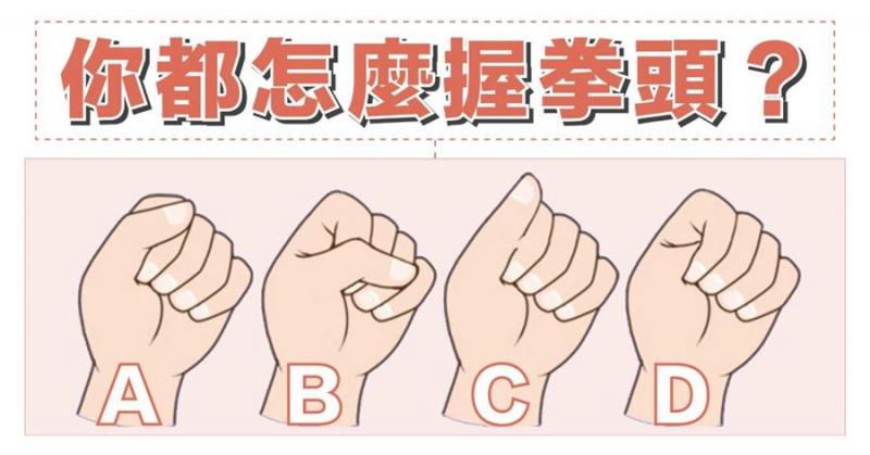 太准了！德國分析握拳方式測你擁有什麼才能！