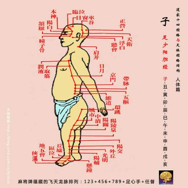 [情緒與經絡的走向]