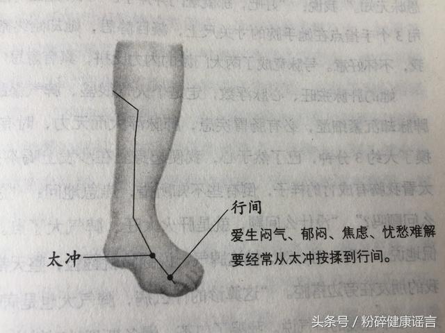 肝經上的太衝穴——最值得人心生敬畏的穴位