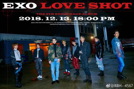 EXO沒有出席MAMA？趁機安利茶蛋們的五輯主打《love shot》吧