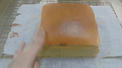 好評百分百 比戚風好吃 不縮不塌古早味蛋糕 新手拔草一次成功！