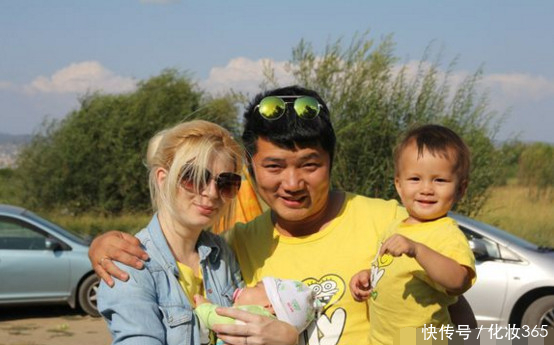 中國小伙和俄羅斯姑娘結婚生子後曬照片，網友卻直呼孩子太神奇！