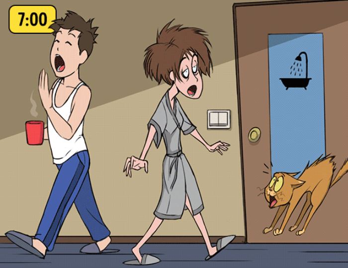 9個證明「女人天生就有超能力」的中肯漫畫！找不到衣服「老婆神手一撈」男網友狂點頭：我的她超會 