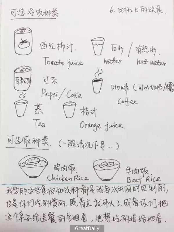 60歲的爸媽沒出過國又不懂英文，女兒畫了「史上最強出入境攻略」網友讚爆！ XD