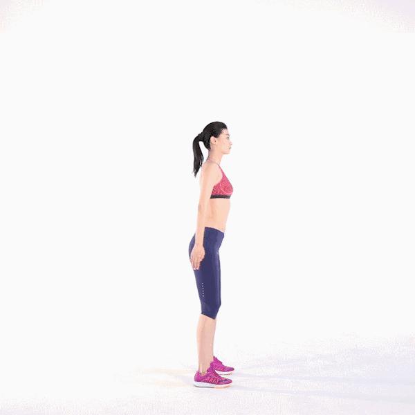 只需「4個深蹲動作」，堅持抬腿15天，就能擁有一雙模特腿。 
