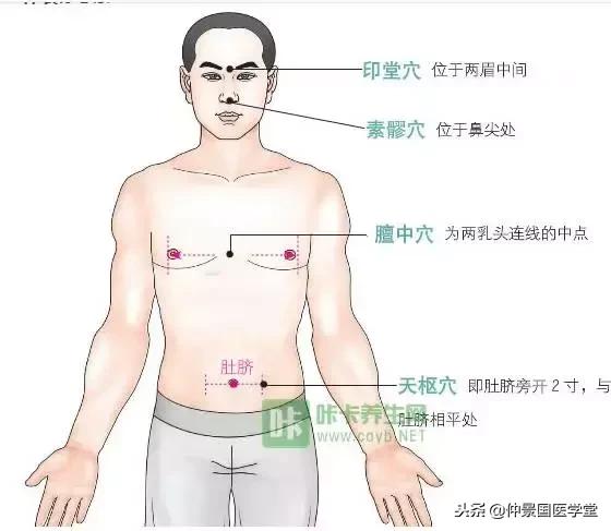 正確快速取穴方法（圖文並茂）