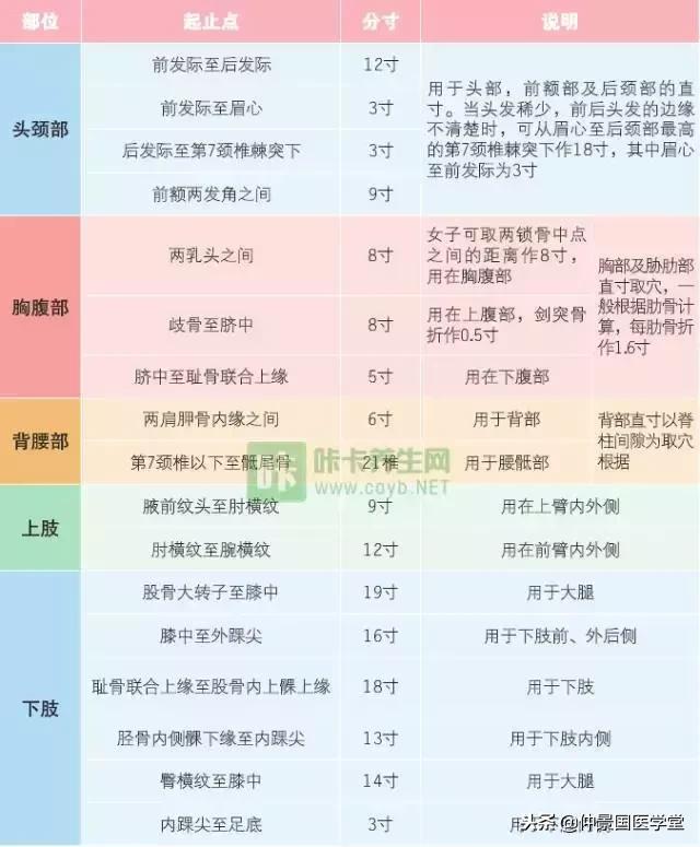正確快速取穴方法（圖文並茂）