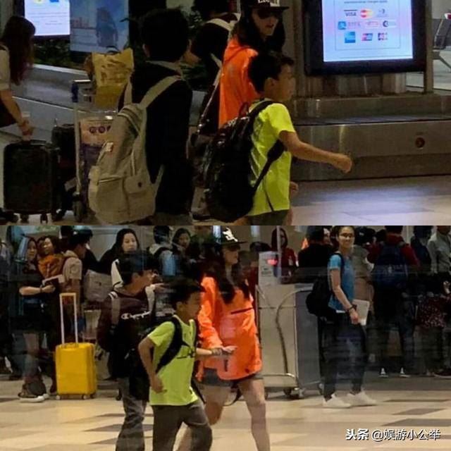 張柏芝攜兒子抵達新加坡，旅行細節看出她對教育孩子的成敗！