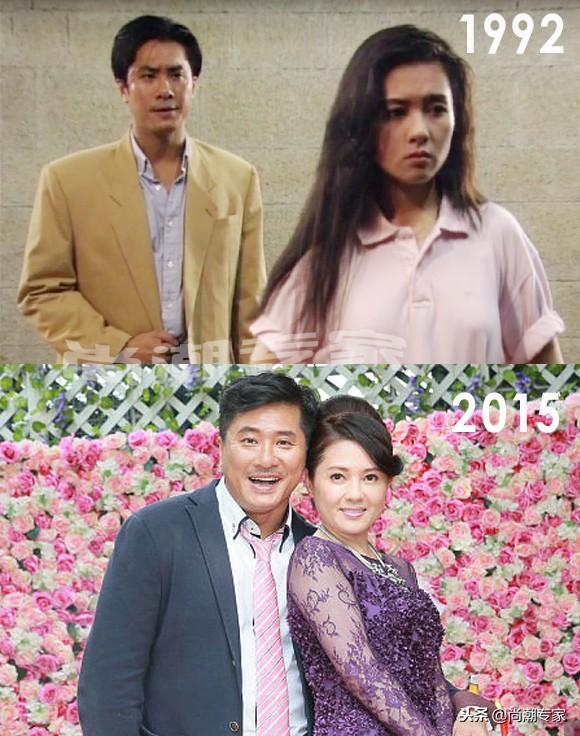 TVB經典劇《大時代》六美，26年後有人香消玉殞，有人依然如少女 主演大合照，堪稱經典 