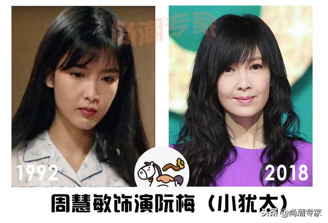 TVB經典劇《大時代》六美，26年後有人香消玉殞，有人依然如少女 主演大合照，堪稱經典 