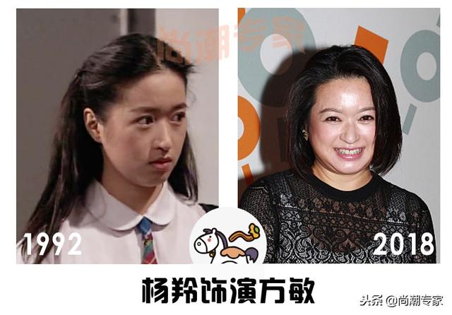 TVB經典劇《大時代》六美，26年後有人香消玉殞，有人依然如少女 主演大合照，堪稱經典 