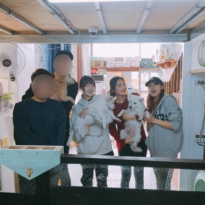 [GFRIEND][分享]181218 人美心善！藝琳與96line親故探訪遺棄犬救助中心花絮公開