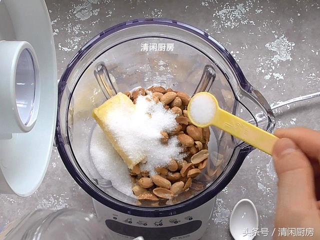 花生醬：自己動手做非常簡單，濃香四溢，快來做一做吧
