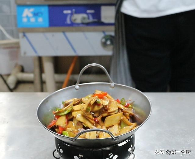 大廚分享干鍋杏鮑菇的好吃做法，食材簡單，營養美味，超級下飯