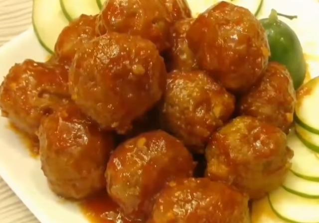 酸甜炸肉丸，在家可以這樣做，大人小孩都愛吃