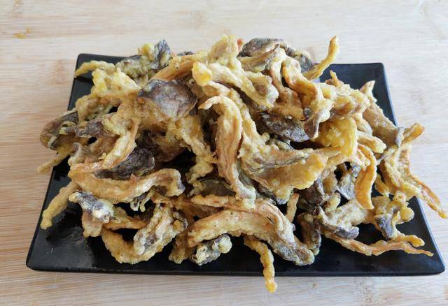 街上賣的炸蘑菇，在家做更好吃，真材實料更營養，美味簡單好方便