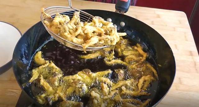 街上賣的炸蘑菇，在家做更好吃，真材實料更營養，美味簡單好方便