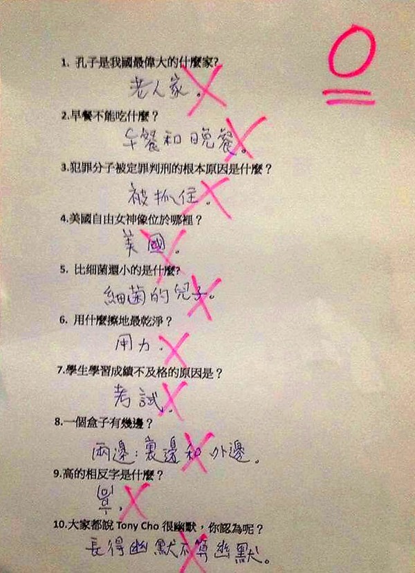 寫算式才給分！數學只考50分媽媽崩潰　天兵女兒：「我有寫算式欸」網友一看笑噴：老師才該扣分  