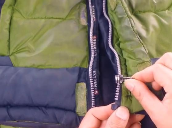 衣服拉鏈壞了？用這一招，輕輕一拉就能更換拉鏈頭，太實用了 