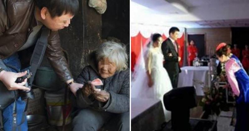  撿破爛的乞丐母參加兒子婚禮時被親家譏寒酸，直到酒店老闆來埋單後才知身分很不一般！