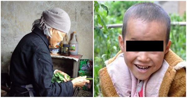 孫子到山上抓了一隻老鼠給瞎了眼的奶奶吃！多年後奶奶過世時，孫子嘴角竟然露出一絲笑容冷靜的說。。。