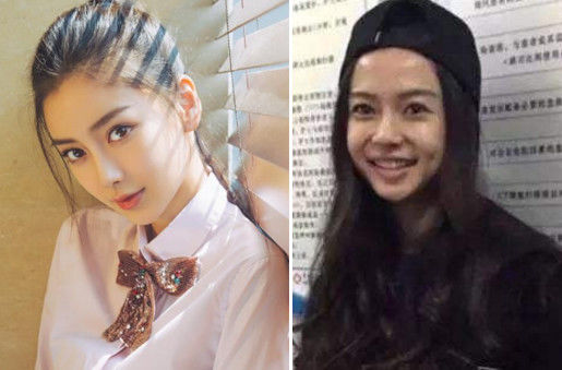 baby卸妝後，孫怡卸妝後，趙麗穎卸妝後，網友：差距一目了然！