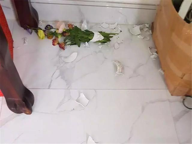 主人回家後發現花瓶被砸，生氣下將眾貓咪掛起，貓咪錶情樂壞主人