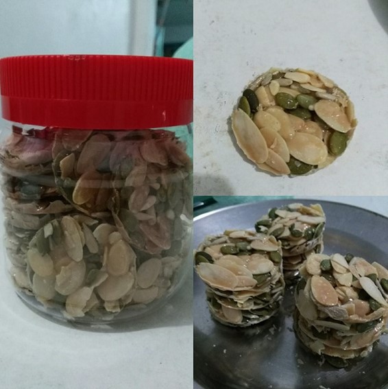 今年最HOT的年餅【杏仁瓜子脆片】，脆脆的口感、越吃越香，強推薦啊！學起來，今年新年就自己做出來，不用出去買啦！ 