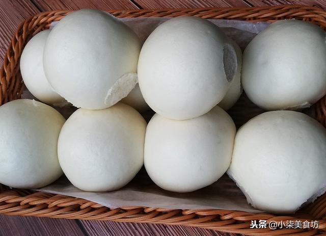 教你做手工饅頭，掌握了2個訣竅，不塌陷，不變形，暄軟有嚼勁
