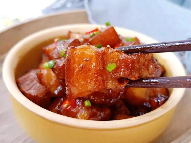 電飯煲做紅燒肉，第一次就成功