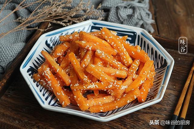 告訴你一個紅薯的新吃法，香甜軟糯味道好，好吃過薯條，快試試
