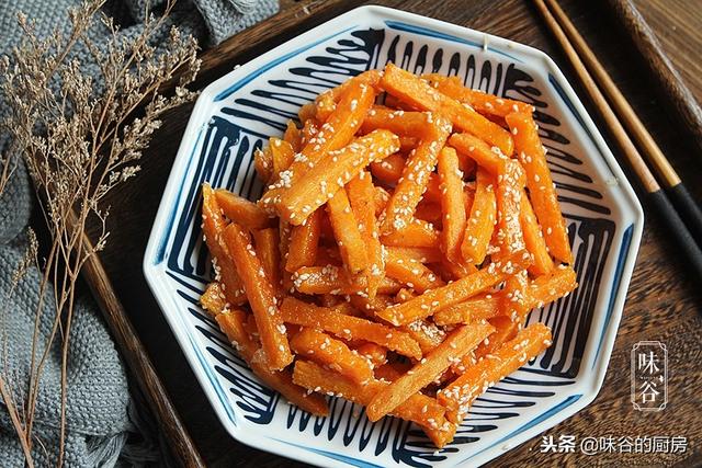 告訴你一個紅薯的新吃法，香甜軟糯味道好，好吃過薯條，快試試