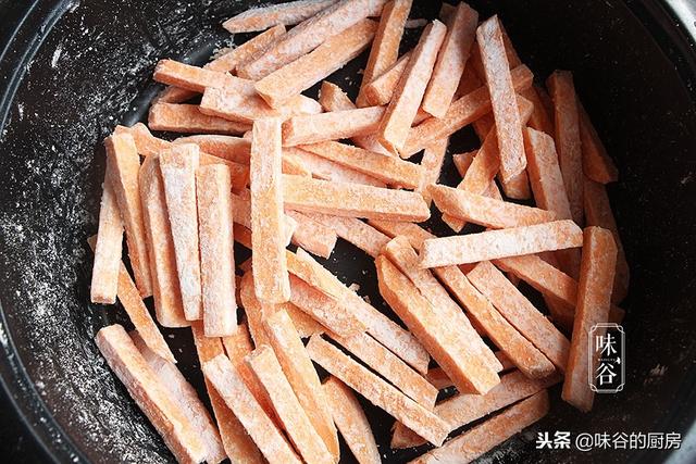 告訴你一個紅薯的新吃法，香甜軟糯味道好，好吃過薯條，快試試