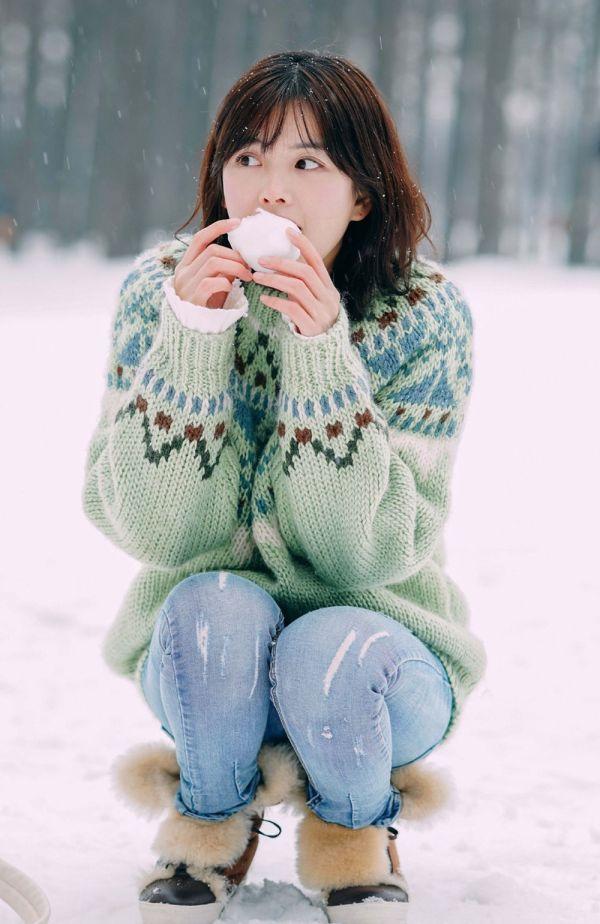 下雪拍照必備！10個pose教你擺脫鏡頭尷尬癌！