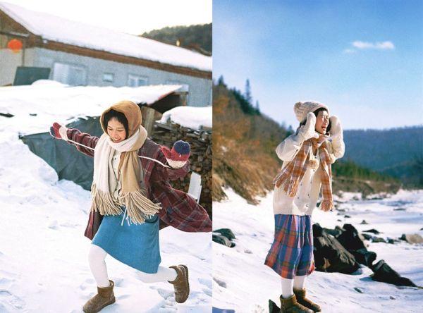 下雪拍照必備！10個pose教你擺脫鏡頭尷尬癌！