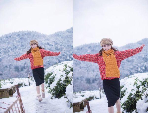 下雪拍照必備！10個pose教你擺脫鏡頭尷尬癌！