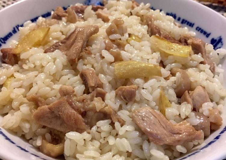 麻油雞飯的詳細做法，今天就來一鍋熟