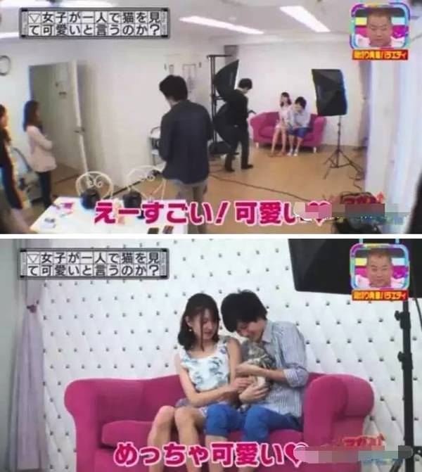 節目為了測試「日本女生到底有多做作」，讓她們跟小鮮肉獨處一室，接著攝影機拍到了「最真實的一面&#168;&#168;！」