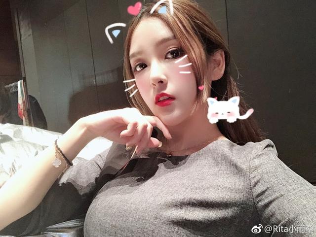 Rita曬出萌照美呆眾人，大家卻發現其中另有亮點，網友：我該看哪裡 