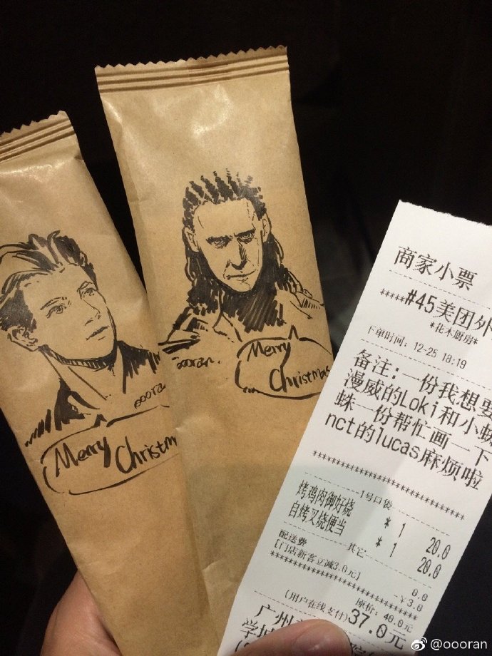 點外送還能指定「要畫的角色」　老闆有求必應惹網跪：這畫技是神啊～