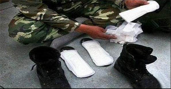 男人當兵的秘密武器！衛生棉不為人知用法大公開．．．女人們都驚呆了