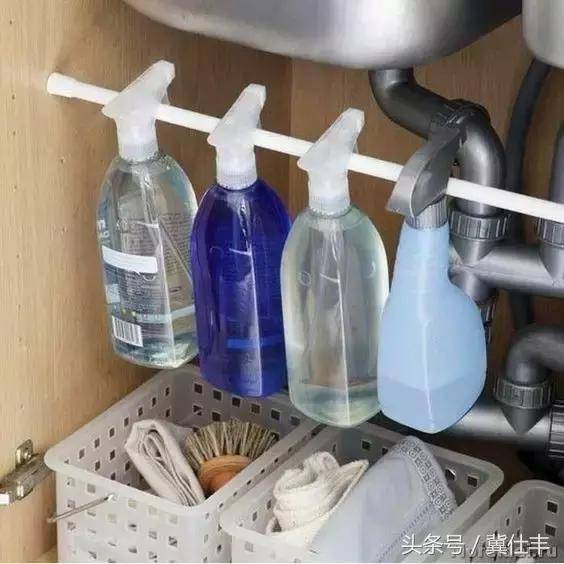 小廚房的8個收納技巧，用了就感覺自己的廚房變大了